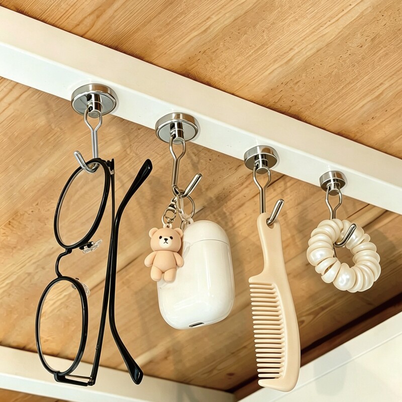 强力承重无痕磁吸挂钩图片