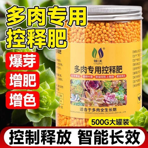 多肉专用控释肥颗粒|千人加购