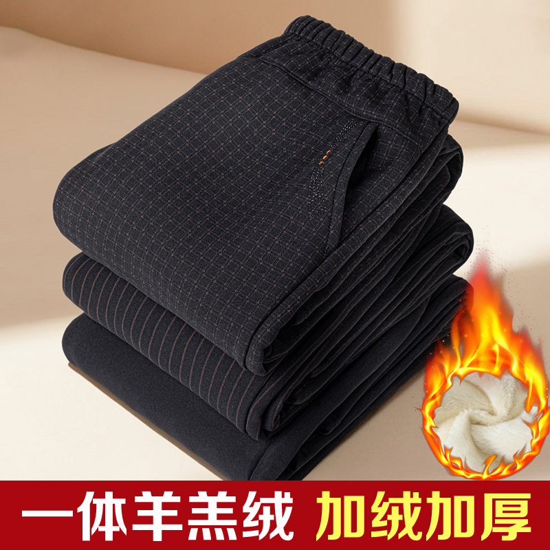 中老年妈妈秋冬棉裤奶奶裤子休闲