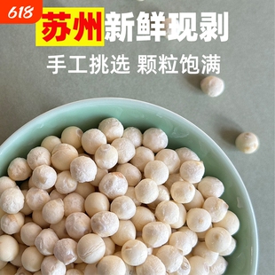 苏州鸡头米特大颗粒特产当季新鲜芡实非干货手剥鲜茨实吴侬食鲜