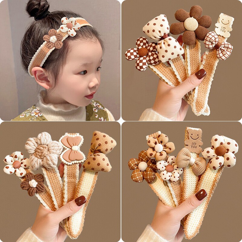 魔术贴头饰婴儿发带女宝宝专用发箍小孩儿童粘碎发刘海整理神器