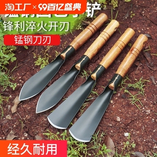 种菜神器锰钢小铲子种花养花种菜工具挖野菜除草挖土铁铲铁锨种植