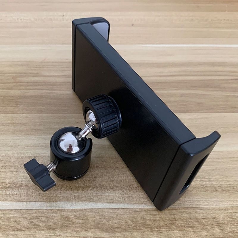 4-12.9寸大号平板夹手机夹子懒人支架夹头iPad双拉球头旋转通用夹