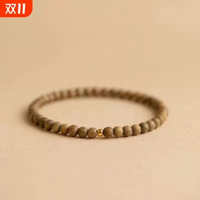 绿檀木手串细款手串转运珠