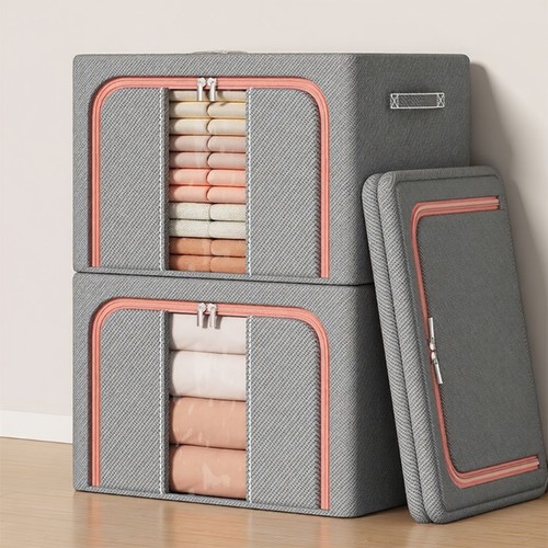 收纳箱被子家用百纳箱大容量衣物牛津布棉被整理箱折叠收纳盒整理