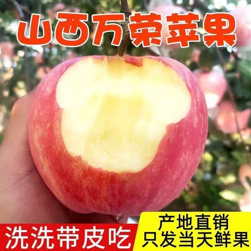 【商超品质】山西正宗脆甜红富士苹果新鲜水果冰糖心苹果整箱批发