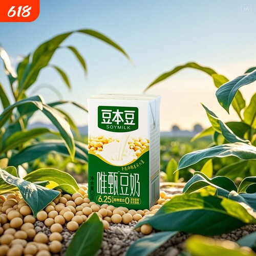 豆本豆唯甄原味豆奶250ml*16盒整箱装早餐奶正品红枣植物健康源头