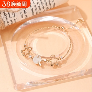 WTT香港总决赛2025-圣诞乒乓手链轻奢小众高级赛事纪念品手绳礼物