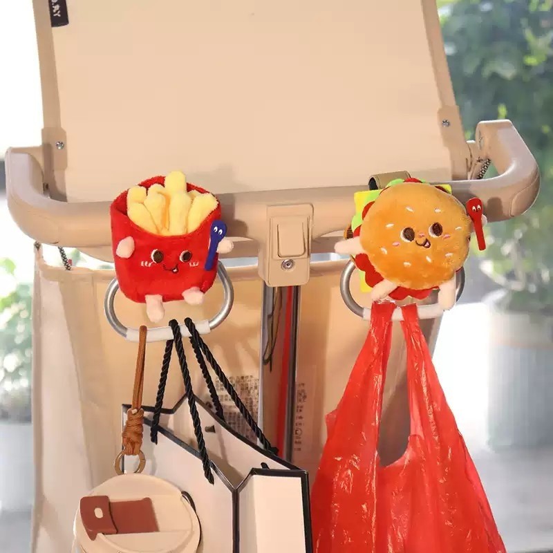 婴儿车挂钩推车挂钩可爱多功能专用挂勾宝宝挂件挂包手推车配件