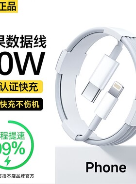 适用苹果13充电线星iPhone11快充lightning数据线pd原ipad装15正品16PD手机14/12充电器线usb接口typec彦铜芯