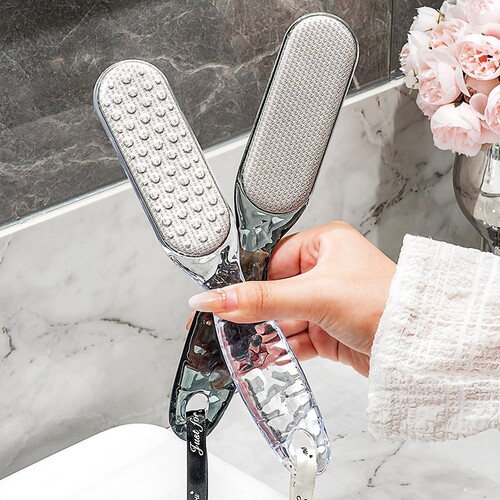 磨脚神器去死皮老茧家用新款修脚脚底后跟磨脚石脚皮打磨器搓脚板