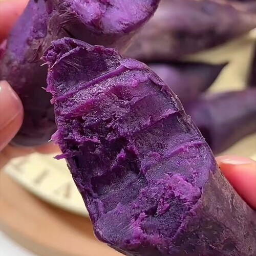 当季精品紫薯农家自种新鲜现挖