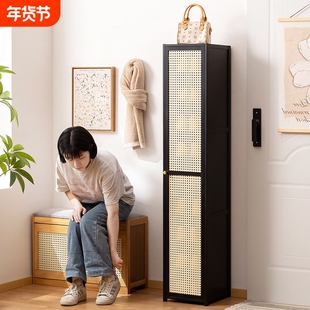 鞋柜家用门口入户极窄小型鞋架子多层室内好看简易收纳柜2025新款