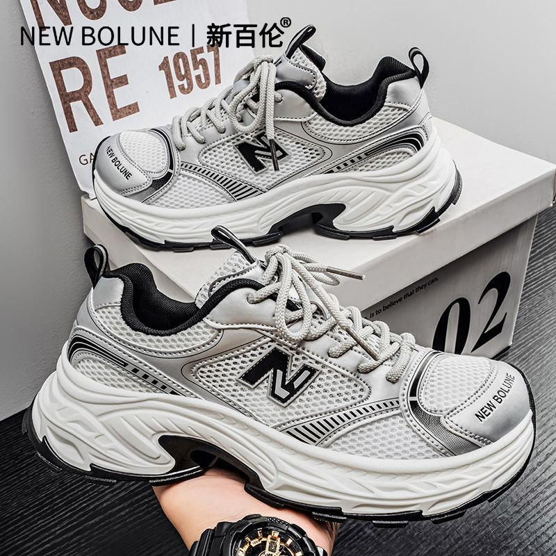 NEW BOLUNE/新百伦运动鞋情侣休闲鞋2025秋冬季新款校园穿搭男女