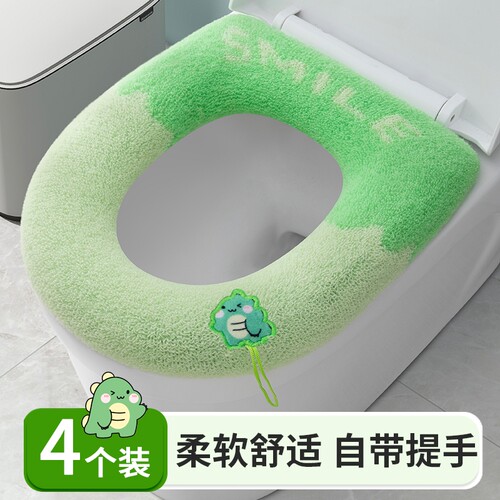 马桶坐垫新款家用垫子加大加厚坐便垫冬季保暖四季通用马桶套全包