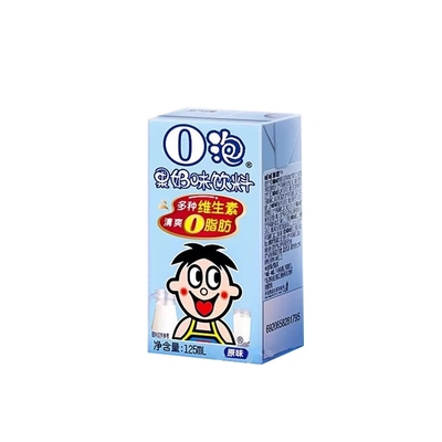 旺旺原味O泡果奶味饮料125ml