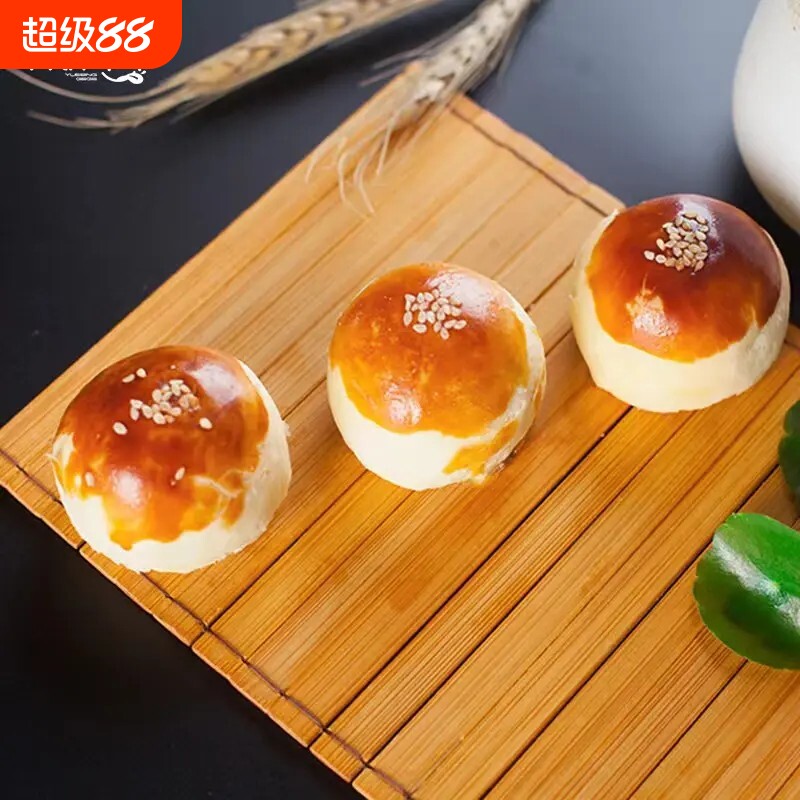 月饼哥哥手工蛋黄酥60g*6个/盒传统美味零食酥皮中秋莲蓉