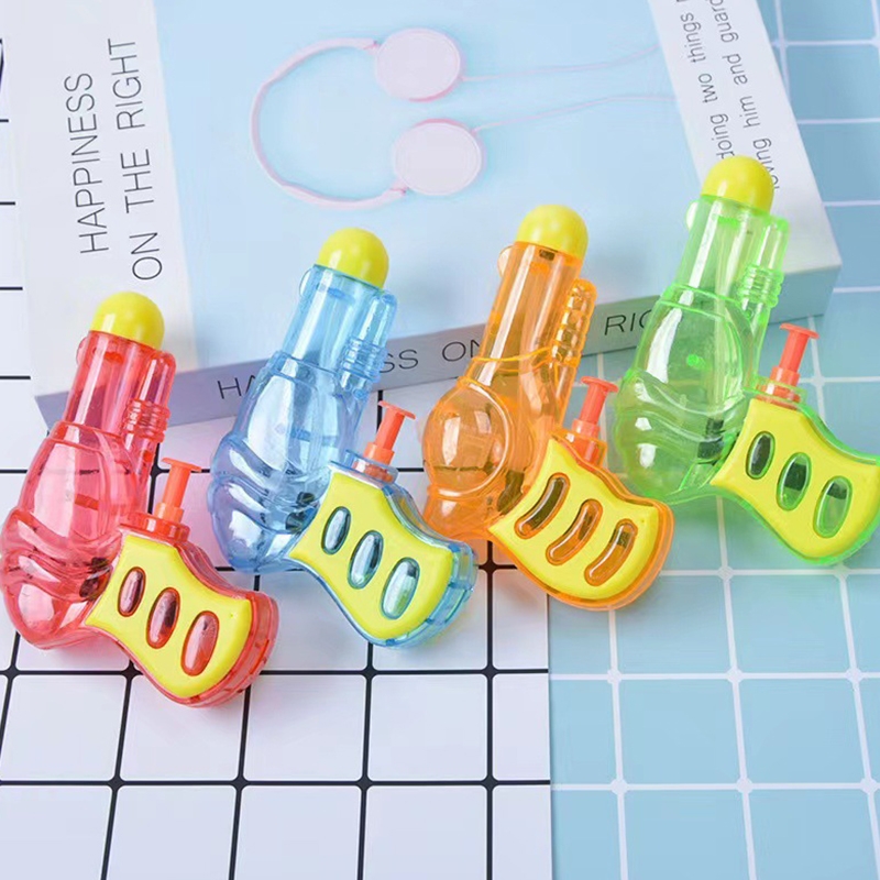 儿童水枪夏天户外透明塑料小号男女孩打水仗喷水呲水童年怀旧玩具