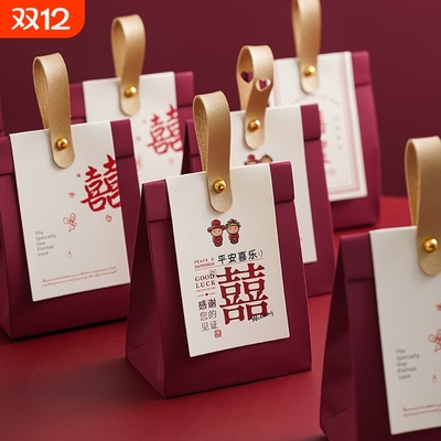 网红爆款手提喜糖袋喜糖盒