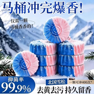 马桶洁厕宝清洁剂厕所去污除臭灵去异味留香洁厕块蓝泡泡强力除垢