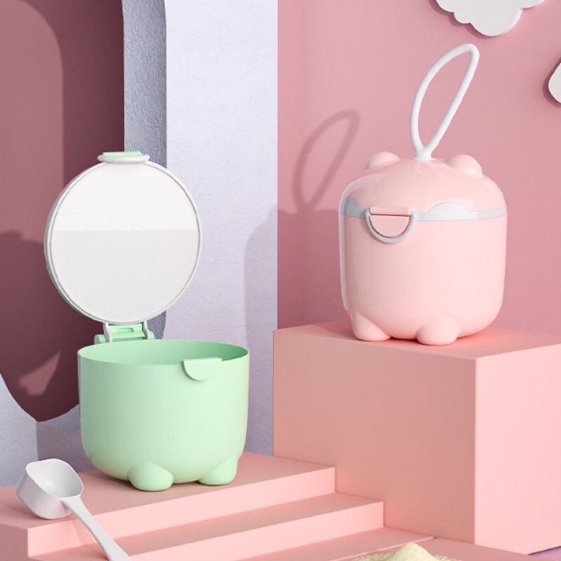 婴儿奶粉盒便携外出分装盒宝宝米粉储存罐密封防潮小容量奶粉格子