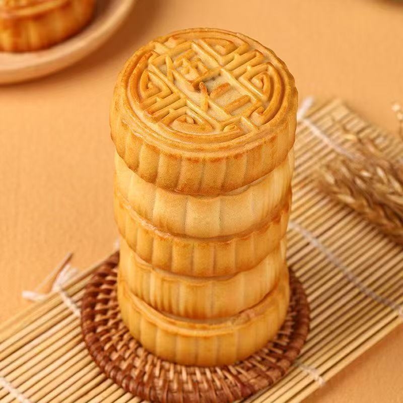 青红丝甜品礼盒秋冬季中秋月饼老式五仁月饼40g