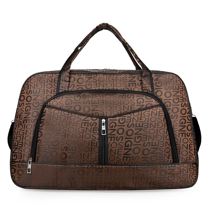 简约女手提装衣服旅行包特大号行李袋轻便打工结实行李包超大容量