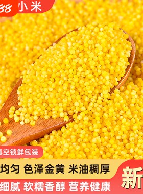 优质小米黄小米粥新米五谷杂粮正宗农家小黄米营养粥食材便宜优选