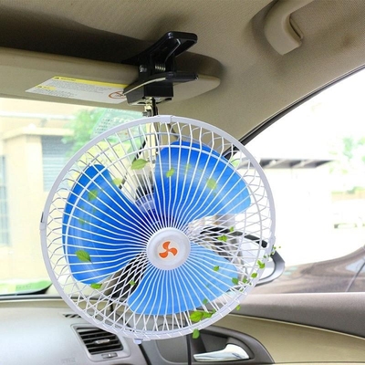 车载电风扇24V大货车12V伏汽车制冷大风力摇头小风扇静音车用电瓶