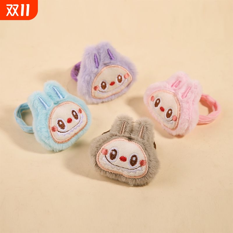 扎头发拉布发圈高颜值儿童可爱皮筋不伤发头绳发绳女孩时尚发饰