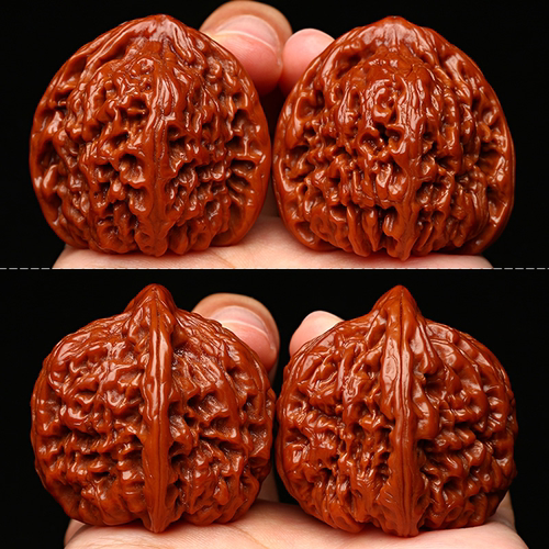 福瑞堂高抛原色南疆石狮子头核桃