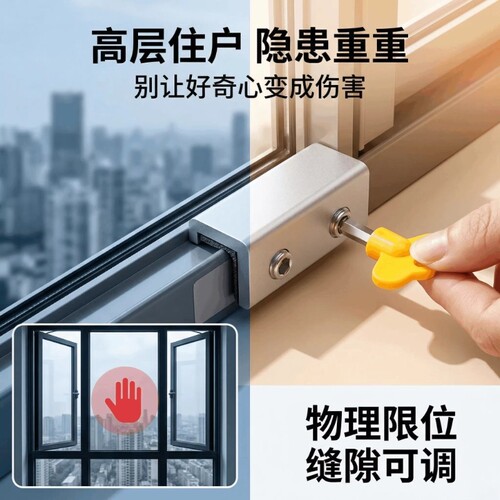 金属窗户安全锁限位|万人加购
