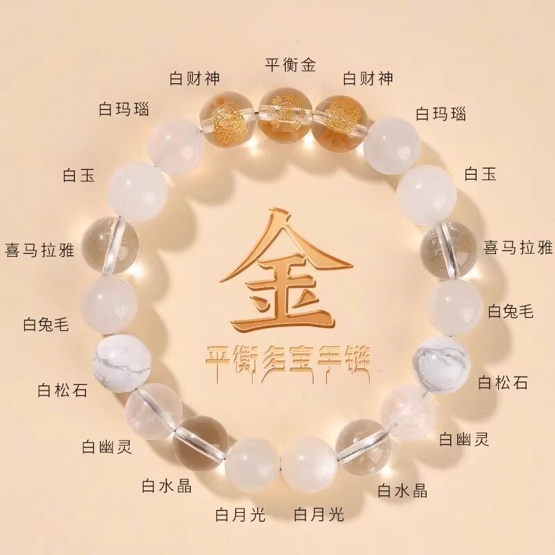 五行缺木的首饰女士旺财运聚财手链赋能助运五行缺木水的首饰手链