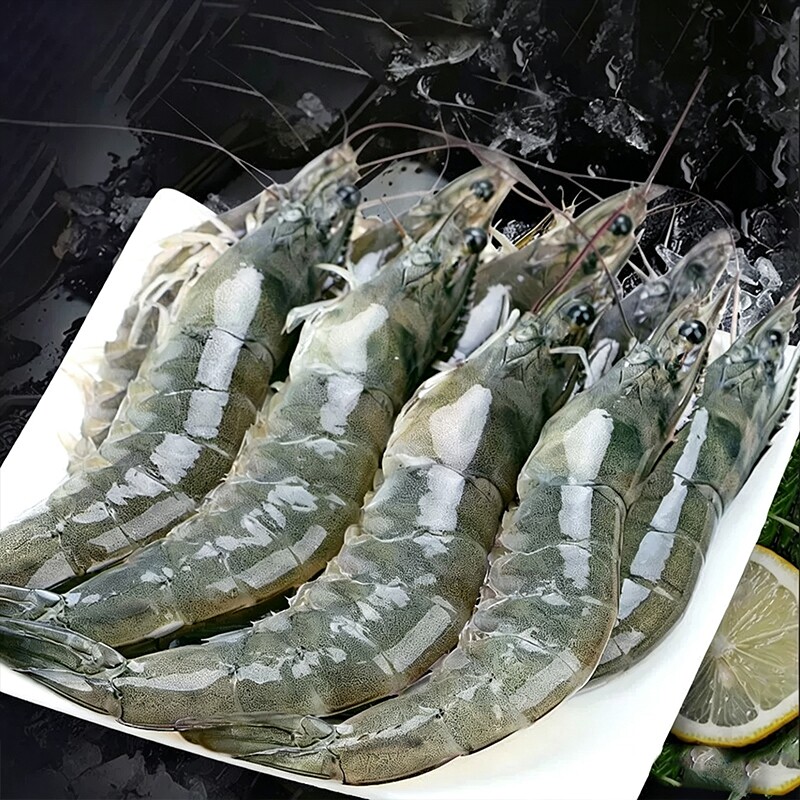 厄瓜多尔南美白对虾盐冻虾虾肉饱满鲜甜肉质紧致白灼油焖蒜蓉虾