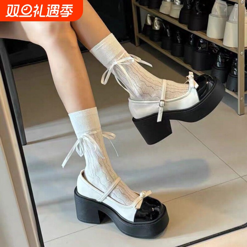 高跟玛丽珍鞋女2025夏季新款复古