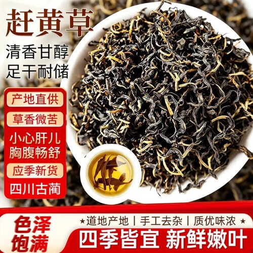 特级赶黄草官方旗舰店正品四川古蔺泡水喝养生茶肝苏中草药材护