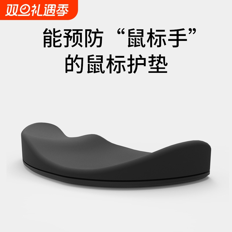适用罗技MX Master 3S蓝牙鼠标手腕垫鼠标垫护腕移动式手腕托腕垫