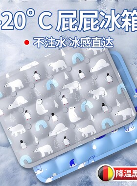 夏季冰垫坐垫学生汽车屁垫降温水床垫凝胶清凉枕垫夏天爆款冰凉