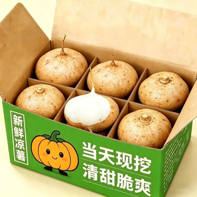广西新鲜凉薯现挖白心地瓜水果沙葛豆薯番薯农家特产时令蔬菜自提