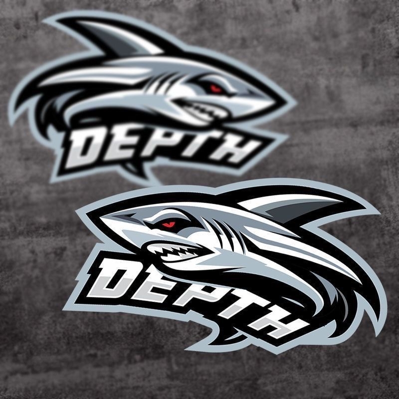 鲨鱼贴纸遮挡划痕卡通创意个性装饰车贴电动摩托车防水车窗车贴