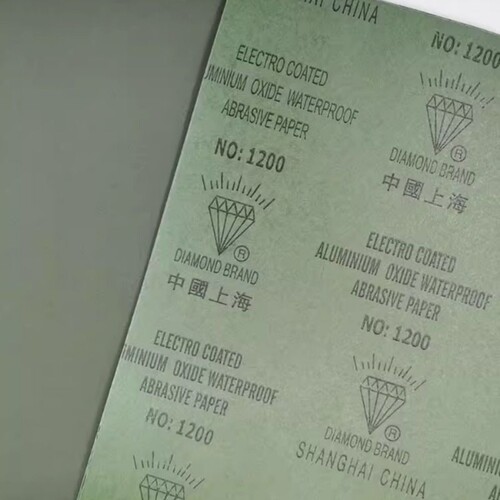 上海钻石牌水砂纸耐水静电植砂砂纸800#600#400#1000#320#打磨