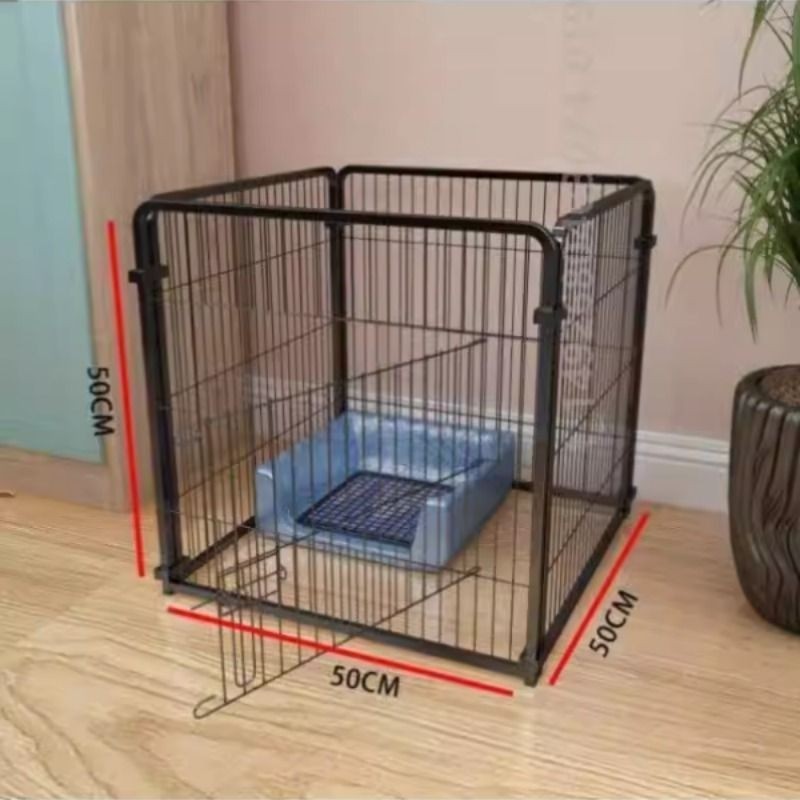 中小型犬训厕栅栏大型犬固定围栏狗狗笼隔离室内自由组合笼子宠物