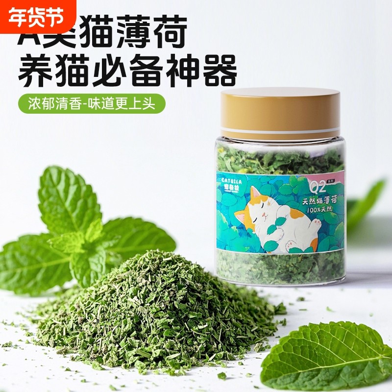猫薄荷粉可食用高纯度猫博荷a级粉末纯正天然骗喝水包虫瘿果零食,宠物/宠物食品及用品,猫薄荷/木天蓼,淘宝优惠券,粉丝福利购,淘宝优惠卷