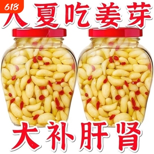 太便宜】枸杞泡姜芽新鲜嫩姜芽爽口酸甜醋泡生姜片泡嫩姜腌制泡菜