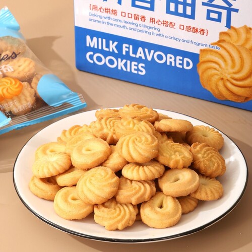 曲奇饼干今曰日式小曲奇奶油味奶香味饼干独立小包装奶油散装酥脆