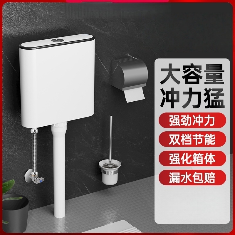 节能蹲便器全套带水箱