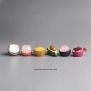 无聊了 工位办公桌面 摆几个拨开水果治愈心情仿真小摆件电脑日式