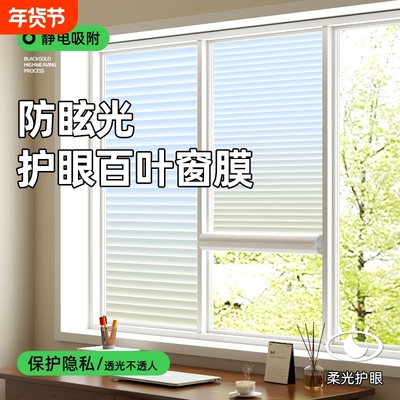 卫生间浴室透光不透人防窥贴膜