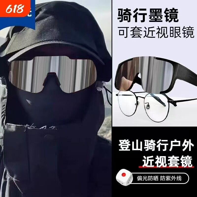 户外运动墨镜登山防风护目太阳镜图片