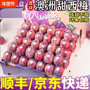 礼盒装澳洲进口西梅4斤大果新鲜当季水果甜蜜李子孕妇黑布林整箱